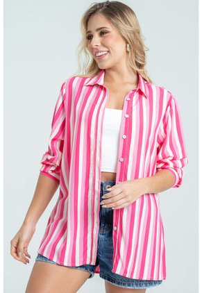Bluson Rayas Fucsia Ragged Pf31113204