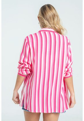 Bluson Rayas Fucsia Ragged Pf31113204