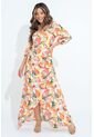 Vestido Sunrise Naranja Ragged Pf31511447 de RAGSTYLE
