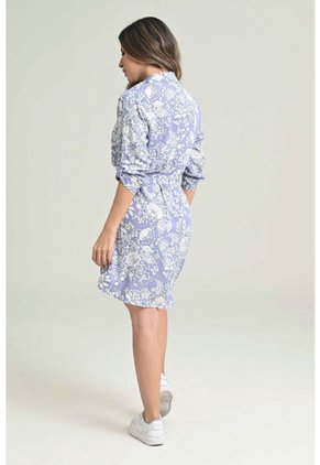 Vestido Bluson Yosha Azul Ragged Pf31511196