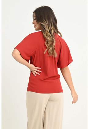 Blusa Malasia Café Ragged Pf31113090