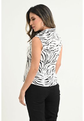 Blusa Coppola Blanco Ragged Pf31113089