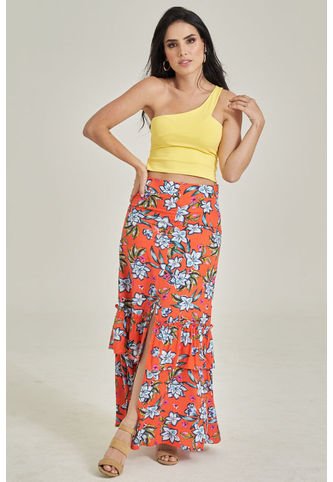 Falda Taylor Naranja Ragged Pf31320320 RAGSTYLE