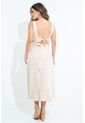 Vestido Largo Cadhee Beige Ragged Pf31511440 de RAGSTYLE