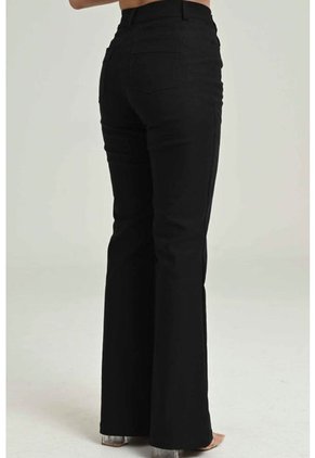 Pantalon Campana Gales Negro Ragged Pf31310601