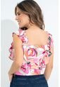 Blusa Bossanova Rosa Ragged Pf31113398 de RAGSTYLE