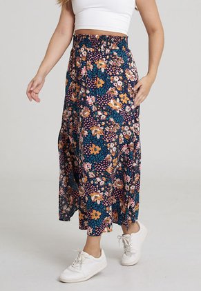 Falda Veronica Azul Ragged Pf31320297