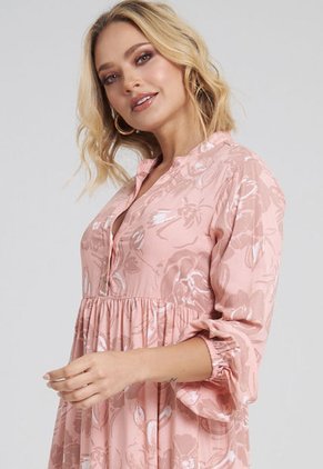 Vestido Masala Rosa Ragged Pf31511091