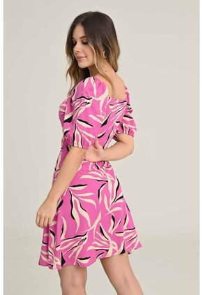 Vestido Amazonas Fucsia Ragged Pf31511224