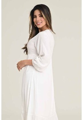 Vestido Palomino Blanco Ragged Pf31511228