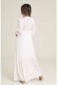 Vestido Palomino Blanco Ragged Pf31511228 de RAGSTYLE