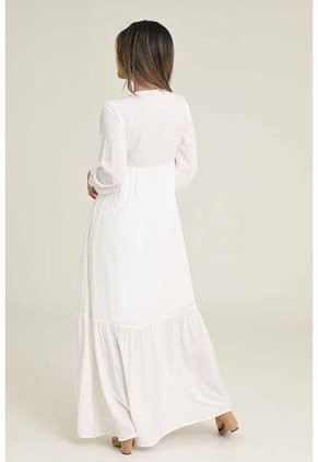 Vestido Palomino Blanco Ragged Pf31511228