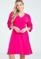 Vestido Amba Fucsia Ragged Pf32510467 de RAGSTYLE