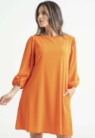 Vestido Simone Corto Naranja Ragged Pf31511317 RAGSTYLE