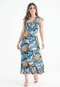 Vestido Largo Marie Azul Ragged Pf31511300 de RAGSTYLE