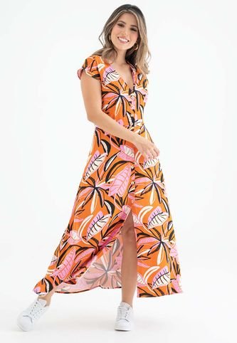 Vestido Largo Marie Rosa Ragged Pf31511300 RAGSTYLE