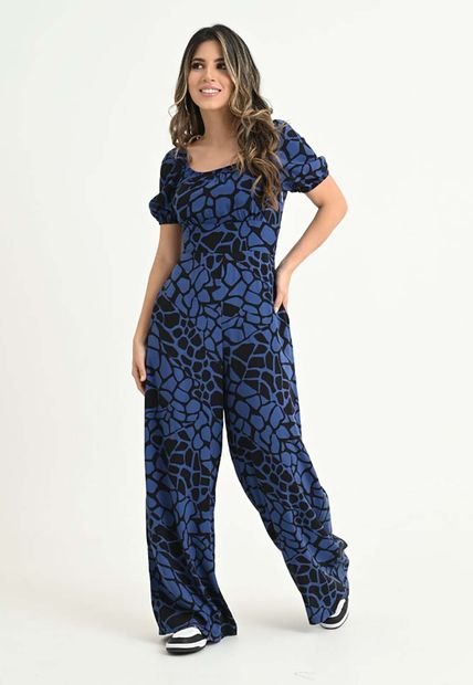 Enterizo Macarena Azul Ragged Pf31530162
