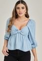 Blusa Venati Azul Ragged Pf35110263 de RAGSTYLE