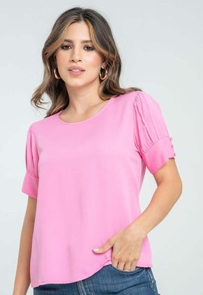 Blusa Lourd Rosa Ragged Pf32111307