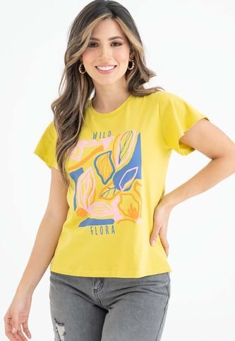 Camiseta Wild Verde Ragged Pf31122170 RAGSTYLE