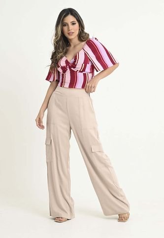 Blusa Lotus Violeta Ragged Pf31113122 RAGSTYLE