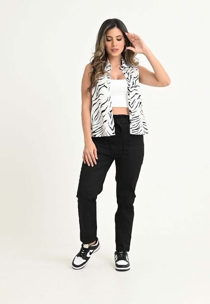 Blusa Coppola Blanco Ragged Pf31113089