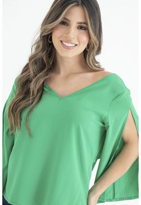 Blusa Nikita Verde Ragged Pf31113145
