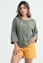 Blusa Swendy Verde Ragged Pf31113078 de RAGSTYLE