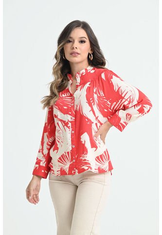 Blusa Verano Rojo Ragged Pf31113082 RAGSTYLE