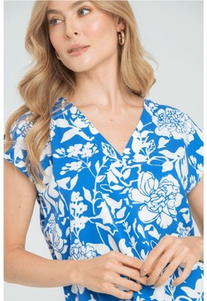Blusa Simona Azul Ragged Pf31113002