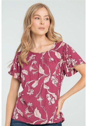 Blusa Eternity Rojo Ragged Pf31112999