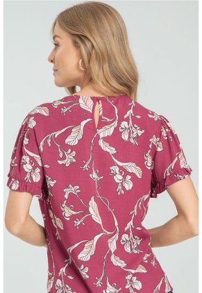 Blusa Eternity Rojo Ragged Pf31112999