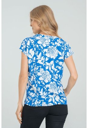 Blusa Simona Azul Ragged Pf31113002