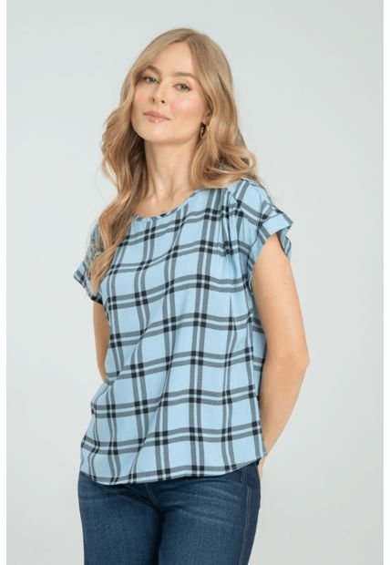 Blusa Bali Azul Ragged Pf31113000