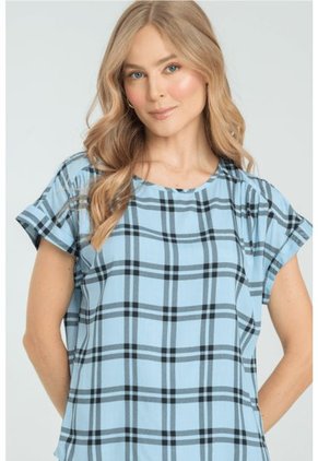 Blusa Bali Azul Ragged Pf31113000