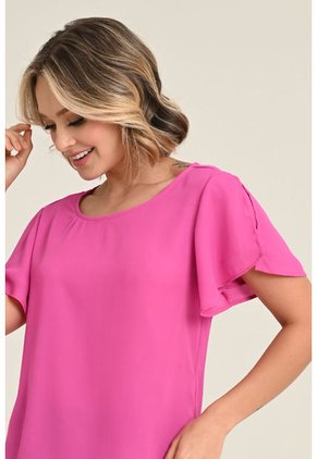 Blusa Sayumi Fucsia Ragged Pf31113041