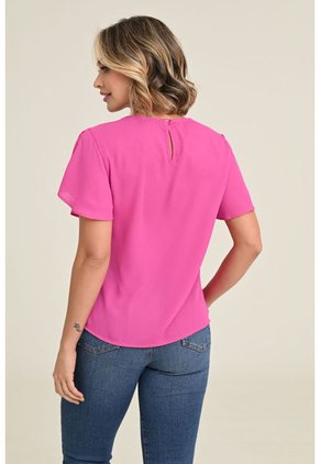 Blusa Sayumi Fucsia Ragged Pf31113041