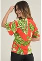 Blusa Greenery Rojo Ragged Pf31112998 de RAGSTYLE