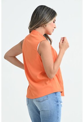 Blusa Caledonia Naranja Ragged Pf31113077