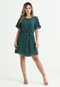 Vestido Style Grados Verde Ragged Pf31511247 de RAGSTYLE