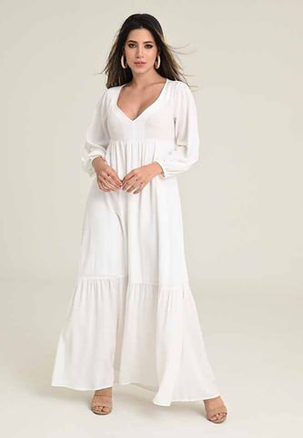 Vestido Palomino Blanco Ragged Pf31511228 RAGSTYLE
