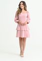 Vestido Corto Civita Rosa Ragged Pf31511244 de RAGSTYLE