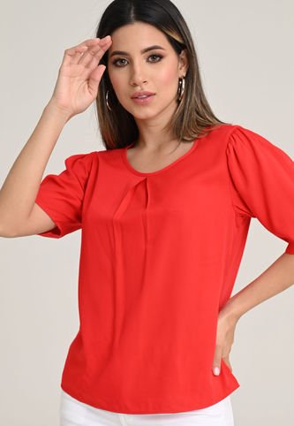 Blusa Danna Rojo Ragged Pf31112989 RAGSTYLE