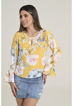 Blusa Manila Amarillo Ragged Pf31112991