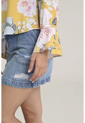 Blusa Manila Amarillo Ragged Pf31112991