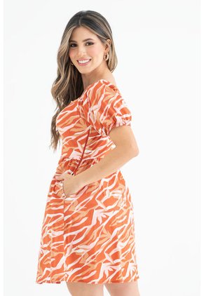 Vestido Hanna Café Ragged Pf31511314