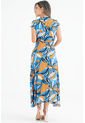Vestido Largo Marie Azul Ragged Pf31511300 de RAGSTYLE