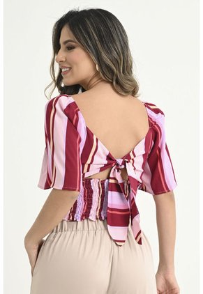 Blusa Lotus Violeta Ragged Pf31113122