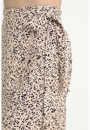 Falda Pareo Animal Print Beige Ragged Pf31320334