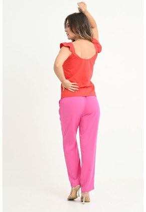 Blusa Tiras Bolero Rojo Ragged Pf31113107